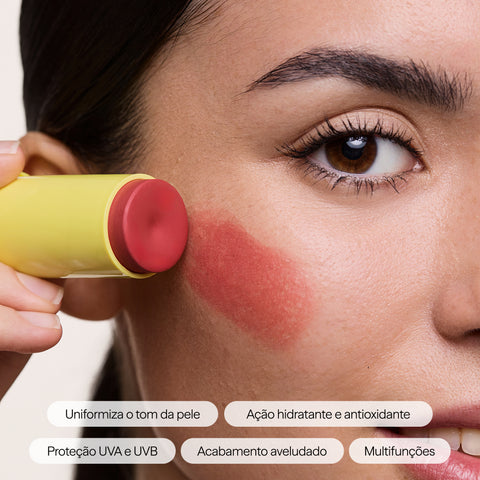 Stick Protector Solar con Color SPF 50+