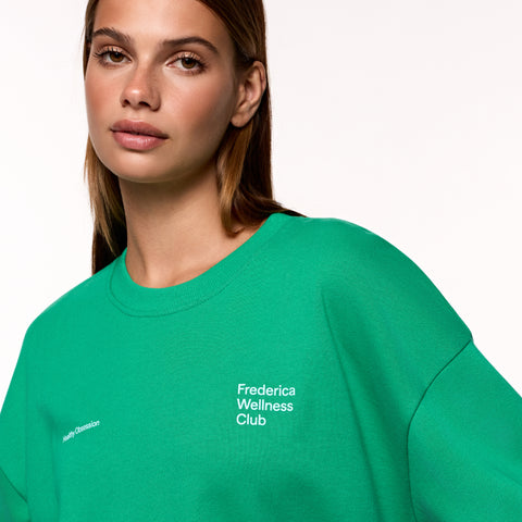 Sweatshirt Verde Frederica
