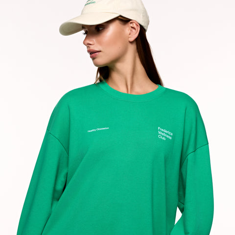 Sweatshirt Verde Frederica