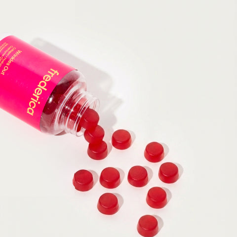 Gomas de Colagénio, Ácido Hialurónico, Q10 e Vit C