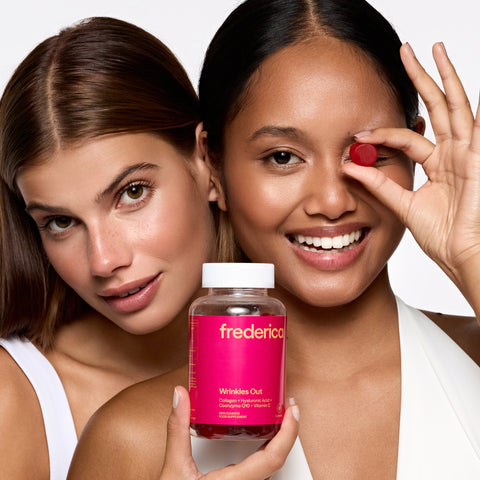 Gomas de Colagénio, Ácido Hialurónico, Q10 e Vit C